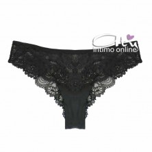 Brasiliana Saten Lormar tulle e pizzo frastaglio