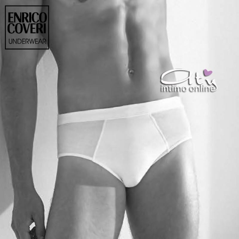 Slip Medio elastico interno Enrico Coveri ES1001 Pack. 6 mutande uomo