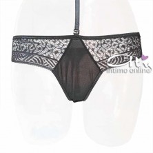 Reggiseno Pushup sexy con string + perizoma hot Passion Scarlet