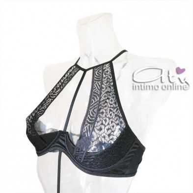 Reggiseno Pushup sexy con string + perizoma hot Passion Scarlet