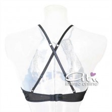 Reggiseno Pushup sexy con string + perizoma hot Passion Scarlet