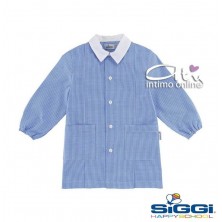 Grembiule bambino asilo scuola infanzia Siggi Unito e quadrettato