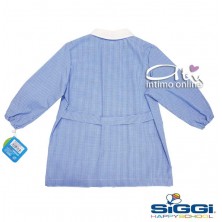 Grembiule bambino asilo scuola infanzia Siggi Unito e quadrettato