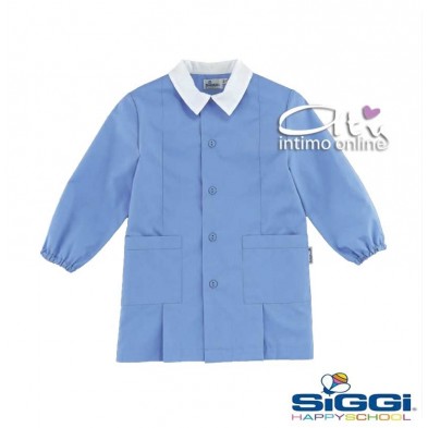 Grembiule bambino asilo scuola infanzia Siggi Unito e quadrettato