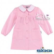 Grembiule bambina Asilo scuola infanzia Siggi Unito e quadrettato