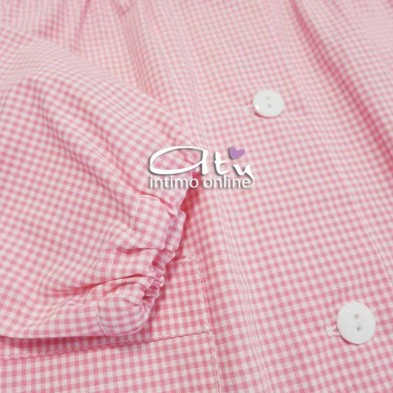 Grembiule bambina Asilo scuola infanzia Siggi Unito e quadrettato