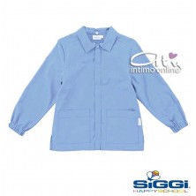 Casacca bambino scuola elementare Siggi Cielo Bluette e Nero