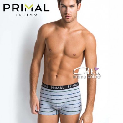 Primal Boxer B250 Tris righe graffiate - mutande uomo