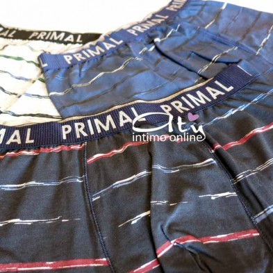 Primal Boxer B250 Tris righe graffiate - mutande uomo