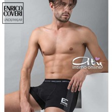 Enrico Coveri Boxer EB1695 Tris nero, blu e grigio