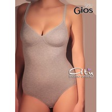 Body donna Gios intimo PEONIA Cotone biologico