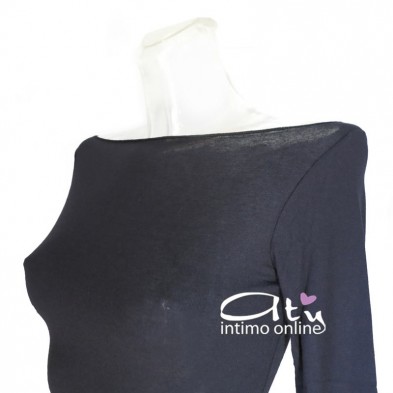 Maglia intima da donna manica lunga Sublyme scollo barca 1416 The luxury cashmere ultra light Experience