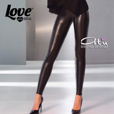 Leggins ecopelle Legwear LoveandBra 30421 - leggings donna invernali