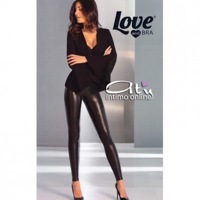 Leggins ecopelle Legwear LoveandBra 30421 - leggings donna invernali