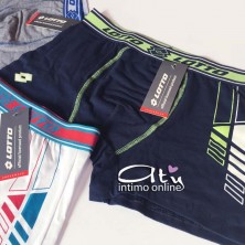 Tris Boxer uomo Lotto LB1254 Sport pipping contrasto - mutande intimo
