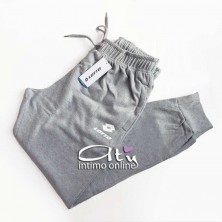 Pantalone felpa calda da casa Lotto LA1105 - pigiami uomo inverno