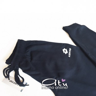 Pantalone felpa calda da casa Lotto LA1105 - pigiami uomo inverno
