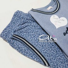 Coveri Pigiama invernale maculato Denim EP3099 - pigiami invernali