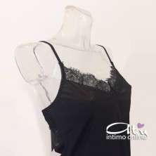 Chemise sexy di raso con perizoma hot Armida lingerie Livco Corsetti