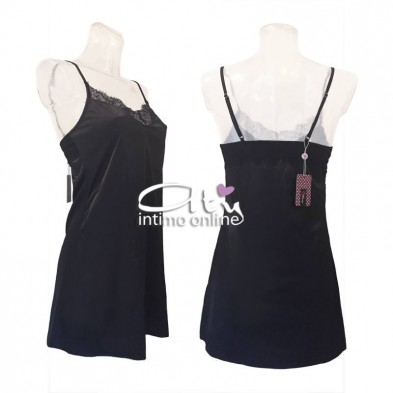 Chemise sexy di raso con perizoma hot Armida lingerie Livco Corsetti