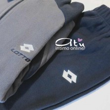 Lotto tuta da casa LA6023 con zip - pigiami uomo invernali