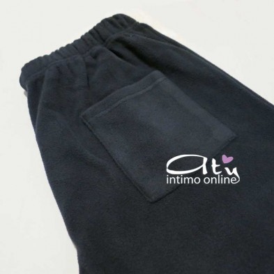 Lotto tuta da casa LA6023 con zip - pigiami uomo invernali