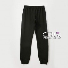 Dimensione Danza Pigiama da donna invernale DD20162 con taglio lancia e pizzo