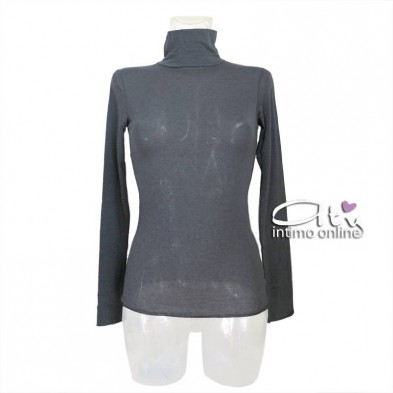 Maglietta Jadea cachmere collo alto 4066 - lupetto sottogiacca donna