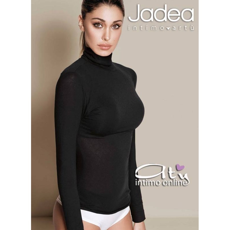 Maglietta Jadea cachmere collo alto 4066 - lupetto sottogiacca donna