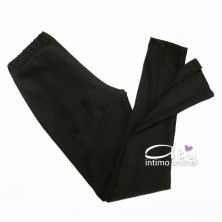 Leggings nero Rossoporpora scamosciato LR284