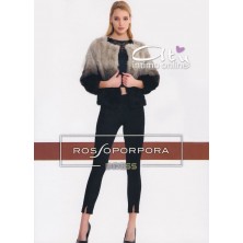 Leggings nero Rossoporpora scamosciato LR284