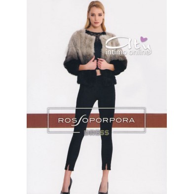 Leggings nero Rossoporpora scamosciato LR284