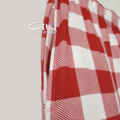 Coveri pigiama invernale rosso Natale da donna EP1312