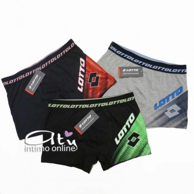 Tris Boxer uomo Lotto Sport dot LB1265 - mutande