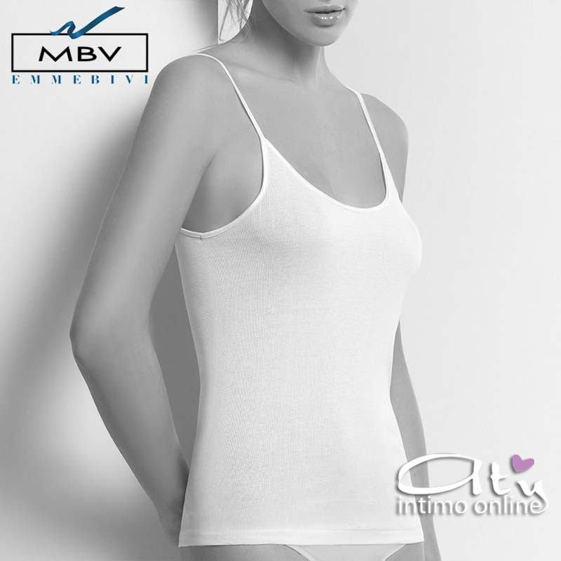 Top S/S Emmebivi costina filo Scozia 13831 Pack. 3 maglie intime lisce