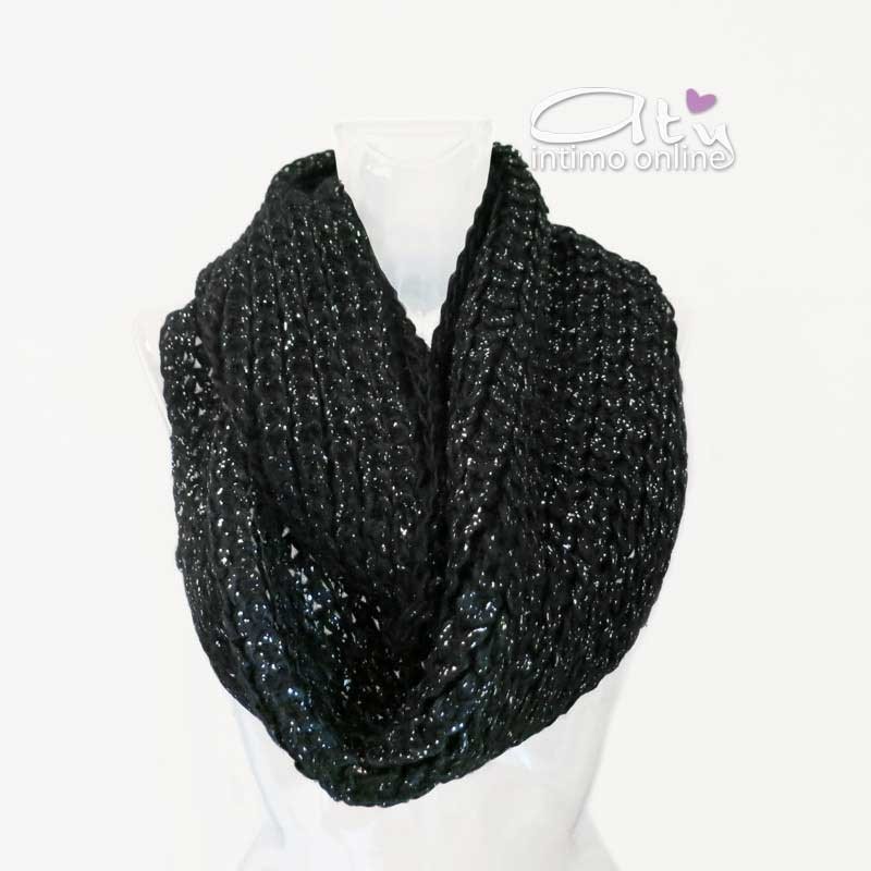 Scaldacollo in lana di viscosa diversi colori sciarpa donna