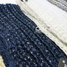 Scaldacollo in lana di viscosa diversi colori sciarpa donna