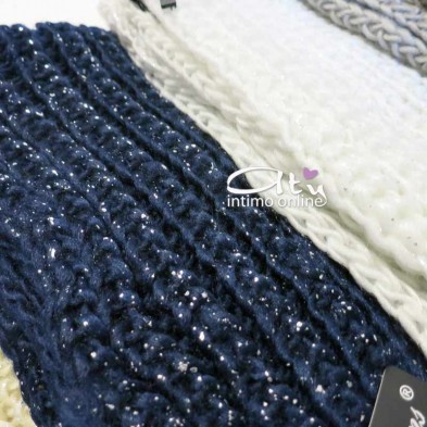 Scaldacollo in lana di viscosa diversi colori sciarpa donna