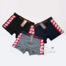 Tris Boxer uomo intimo Lotto Sport  LB1256_B pack rosso
