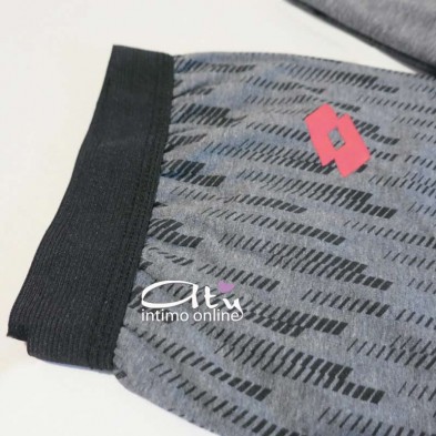 Lotto pigiama con leggings elastico esterno LP3027 grigio - pigiami da donna