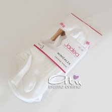 Jadea Tris Mini calzino Piqué - fantasmini donna