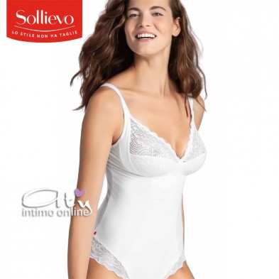 Delicato Sollievo Body intimo donna senza ferretto