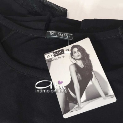 Pigiama estivo Intimami ID705 capri con pizzo - pigiami online donna