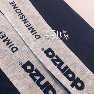 Pigiama sportivo Dimensioni Danza Grigio e Navy DD20169 - pigiami donna