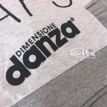 Pigiama Dimensioni Danza con bande nere DD20174 - pigiami donna estivi