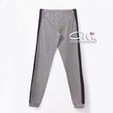 Pigiama Dimensioni Danza con bande nere DD20174 - pigiami donna estivi