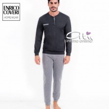 Pigiama estivo Coveri EP8144 Prestige line homewear spiga - pigiameria da uomo