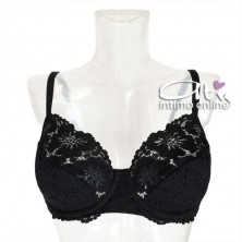 Balconcino ferretto 3D 451 Belseno Lepel intimo da donna pizzo cotton C e B