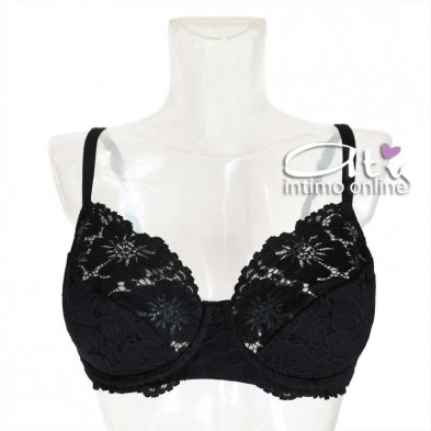 Balconcino ferretto 3D 451 Belseno Lepel intimo da donna pizzo cotton C e B