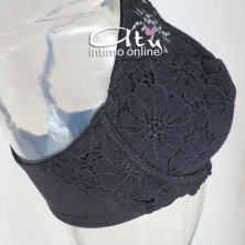 Balconcino ferretto 3D 451 Belseno Lepel intimo da donna pizzo cotton C e B